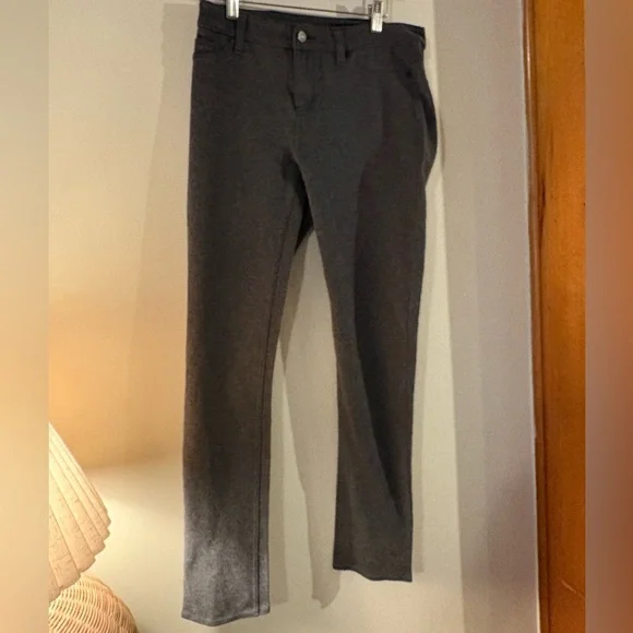 Calvin Klein Jeans Dark Gray Trousers faux Denim sweatpants size 4 - Picture 3 of 6